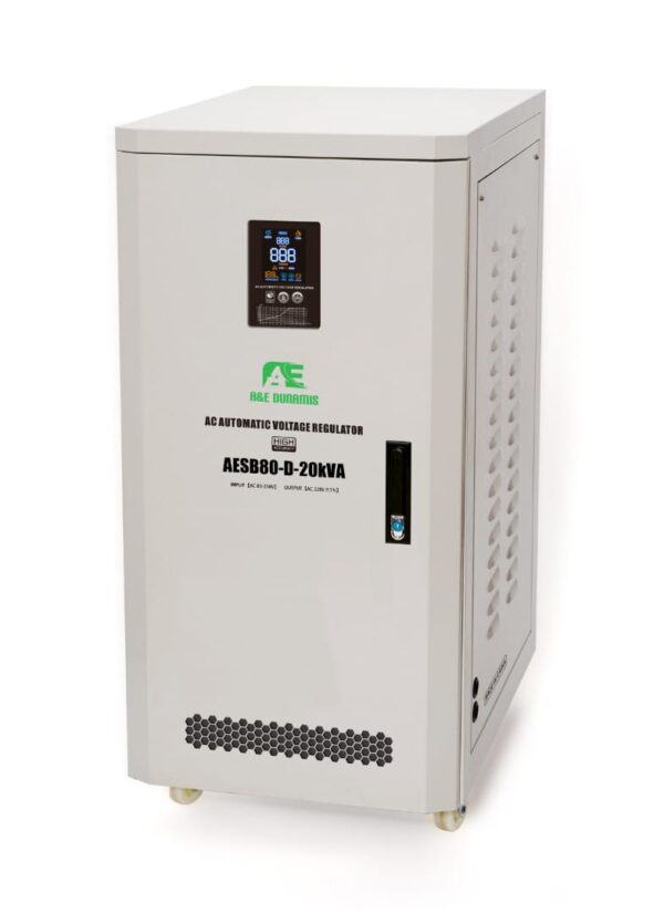 20KVA Single phase Servo Voltage Stabilizer (80V-250V) 20KVA Single-Phase Servo Voltage Stabilizer (80V-250V)
