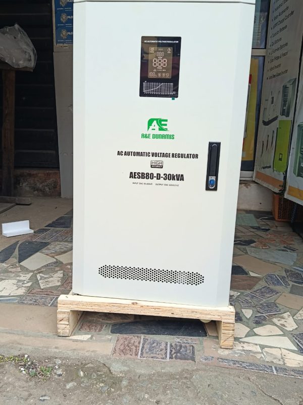 A&E 20KVA Single-phase Servo Voltage Stabilizer (80V-250V) B-SERIES