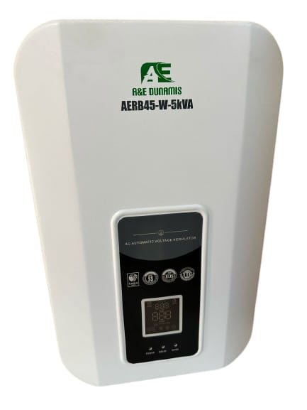 A&E Dunamis 5KVA Relay Voltage Stabilizer. A&E Dunamis 5KVA Relay Voltage Stabilizer.