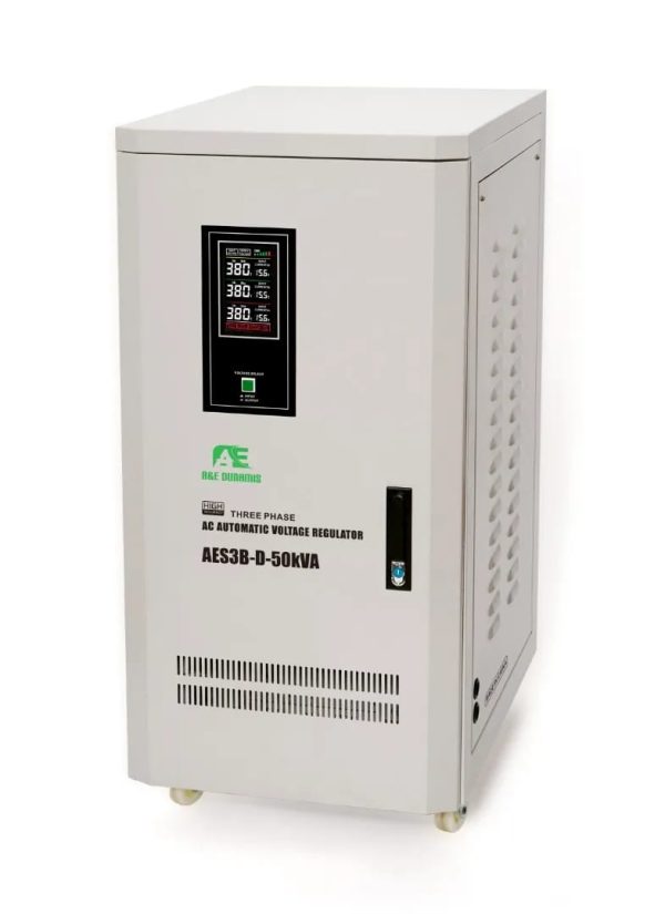 A&E Dunamis 50KVA 3-Phase Servo Voltage Stabilizer (B-Series)